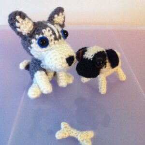 First Amigurumi Dogs