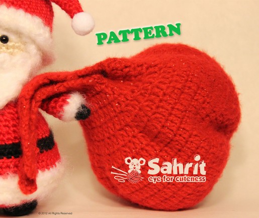 Santa Claus Amigurumi Pattern by Sahrit